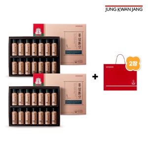 정관장 정관장 홍삼톤샷 (50ml 14병) 2박스 + 쇼핑백 2개