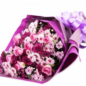 아르그스_분홍장미+소국혼합 (RM_RBC2045) [졸업식꽃다발/화이트데이/100일선물/성년의날선물/크리스마스/고백선물/꽃선물/결혼기념일선물]