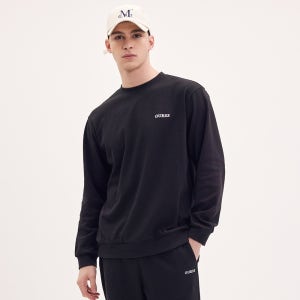 자수로고 남성 이지웨어 세트 - 블랙