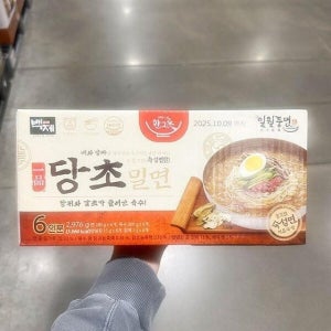 백제 일월풍면 당초 밀면 496g x 6개 56374