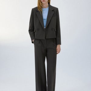 원턱 셋업 와이드 팬츠_TWSSLO80010