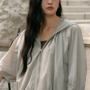 [블랙라벨] 시어 후드 집업 점퍼_SWWJPP34010