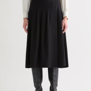 클래식 플리츠 스커트_SWWSKO42090