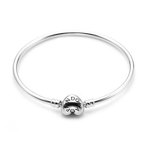 판도라 모먼트 뱅글 실버 여성 팔찌 596268