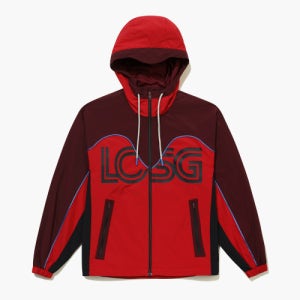 [르꼬끄 골프] 여성 컬러 배색 포인트 우븐 점퍼 (GQ322LBL95) GQ322LBL95_REDD