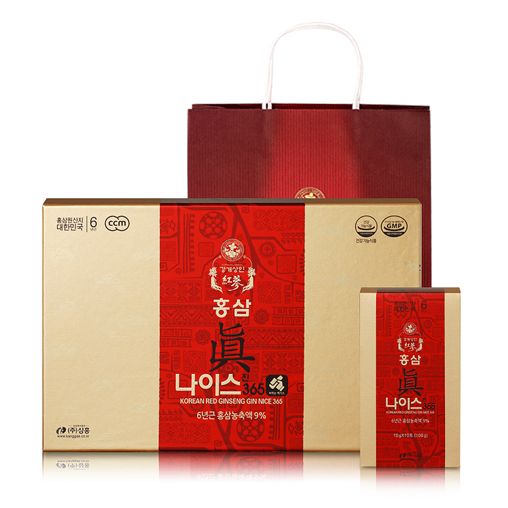 <b>강개상인 홍삼진 나이스</b>365 + 쇼핑백