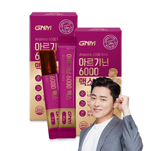 [먹기편한 젤리스틱] <b>GNM</b> 엘 L <b>아르기닌</b> 6000 맥스 타우린 비타민C / 비타민B 블랙마카분말 오르니틴염산염