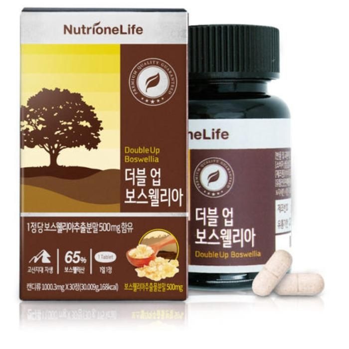 뉴트리원 더블업 보스웰리아  건강 선물 30캡슐