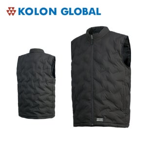 <매장정품> 코오롱 KOLON SPORTS [무케] 코오롱_코오롱글로벌 발열조끼 KS-HV001 배터리 포함 방한 열조끼 226976
