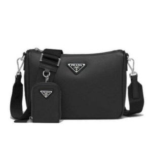 프라다 [명품] 사피아노 가죽 포켓 숄더백 2VH113 9Z2 F0002