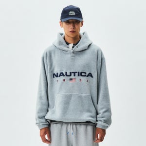 [노티카] 83플래그 폴라 후디(멜란지그레이) NFL2155MGZ