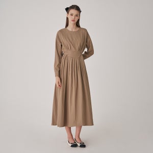 [숲] 플리티드 롱 원피스(SB9OPE2)