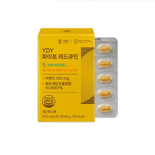 팜크로스 YDY<b>뉴트리션</b> 파이토 레드큐민 600mg x 60정, 1개