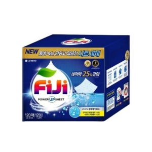 [피지] 피지 NEW 파워 업 시트 세탁세제 120매