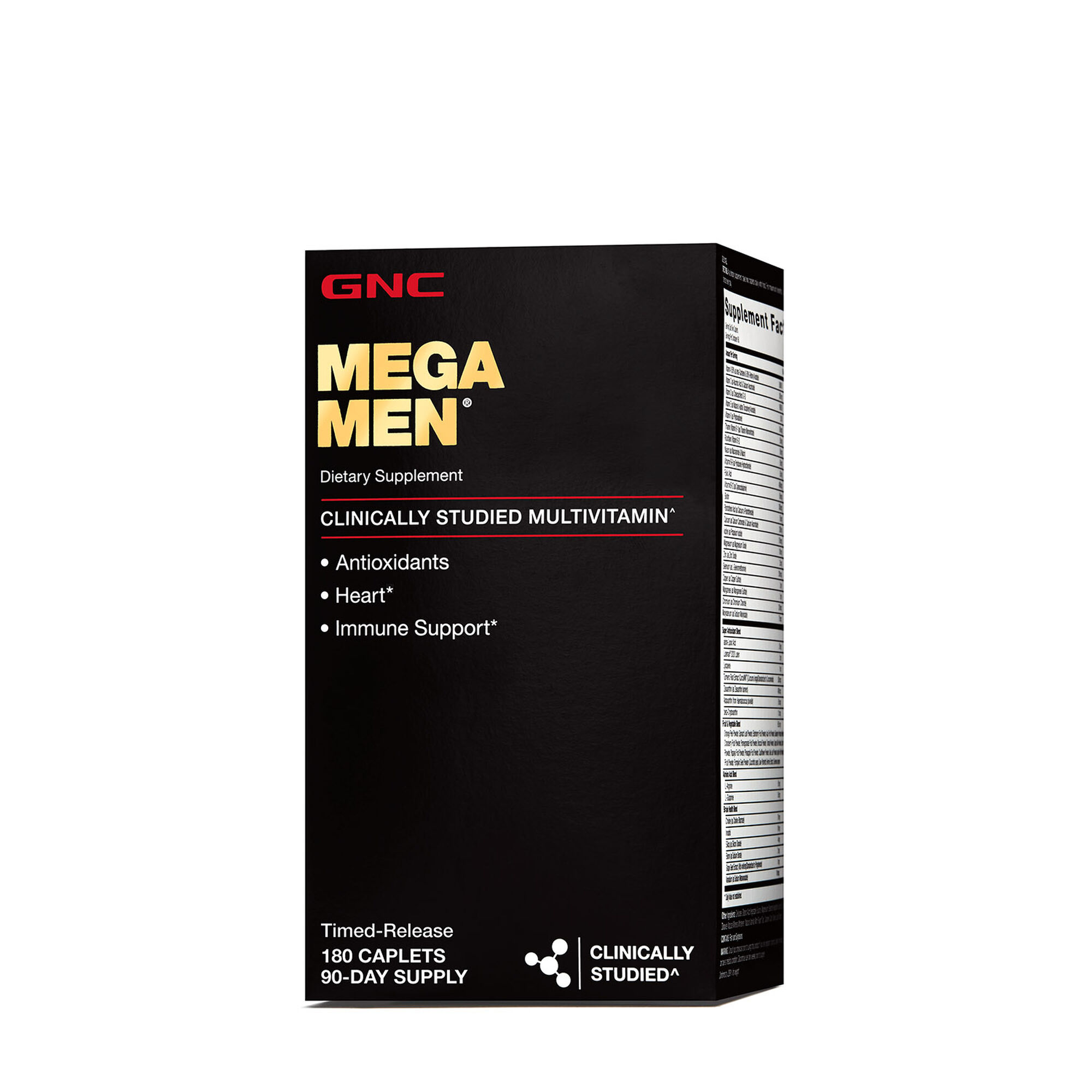 GNC 지엔시 2병 메가맨 Mega Men <b>Multivitamin</b> 180정  2개