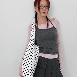 숄더백 레카토 도트 투웨이 숄더백