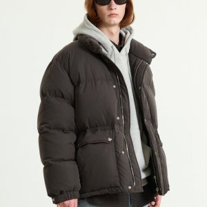 [티엔지티] European-goose Office Down Jumper (Vintage Brown) TNJU5F203W2