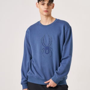 남성 빅거미 맨투맨,SPKWCNRL305MBLU