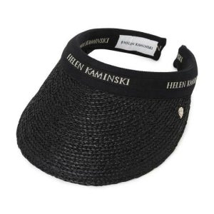 헬렌카민스키 비앙카 여성 바이저 HAT50265 CHARCOAL BLACK LOGO