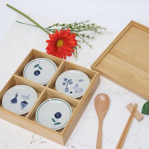 [개별구매] 대나무용기-4칸/배송비별도