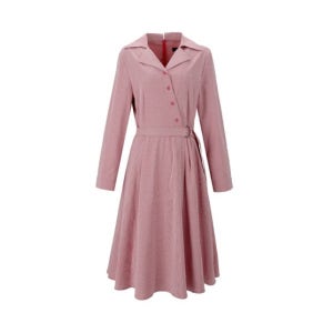 비지트인뉴욕 웨이스트 벨티드 랩 원피스 (YY9OP17)