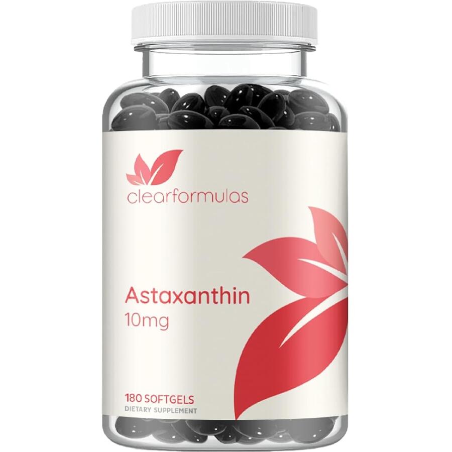 [아마존 공식]클리어포뮬러스 <b>아스타잔틴 10mg</b> 소프트젤 180정