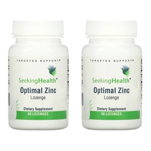 Seeking Health <b>옵티멀 아연</b> 60정 징크 x 2개