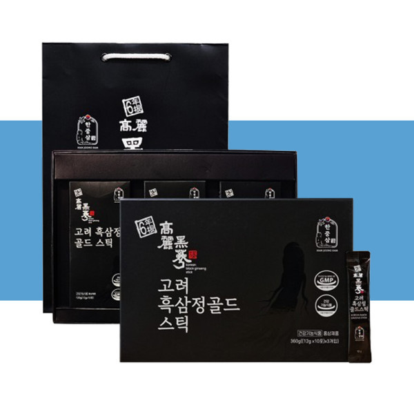 6년근 고려 흑삼정 골드