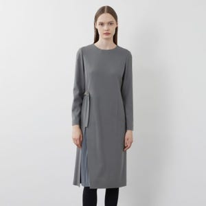 올리비아로렌 VOCOA3W9121 벨티드플리츠원피스