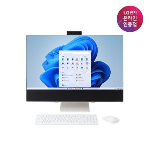 [LG전자]LG전자 일체형PC 27인치 i5 QHD해상도 그램링크/윈도우미탑재 데스크탑 AIO 27VD70T-GX50K