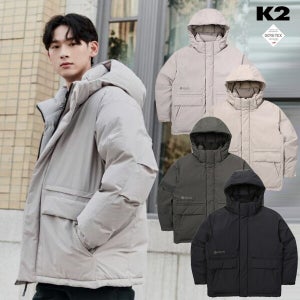 케이투 남성 야상 헤비 구스다운 씬에어(THINAIR) FORCE KMW23559-IJS