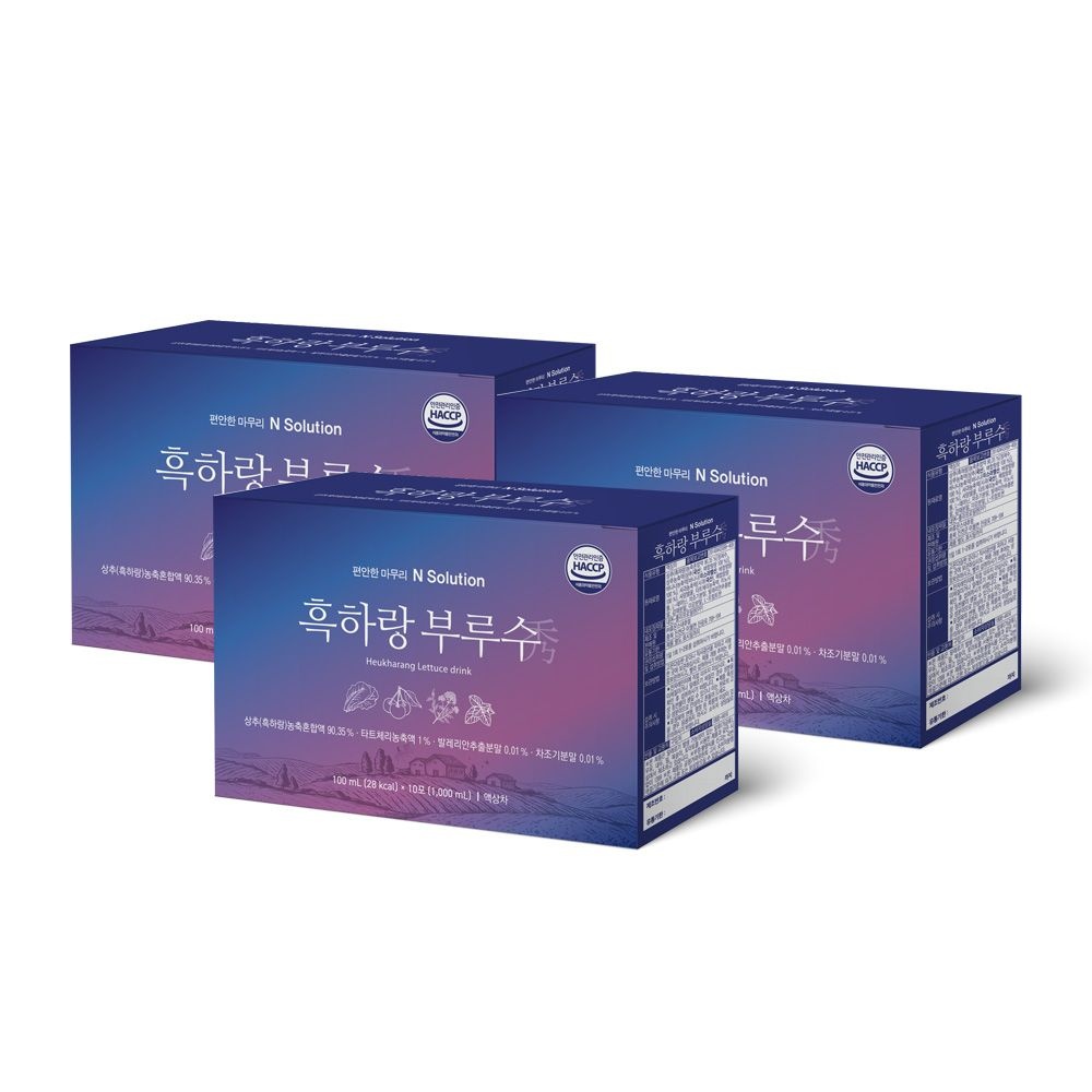 휴온스 이너셋 흑하랑 부루수 100ml 30포 OB825794