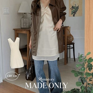 [66-120]브이나시라인 원피스