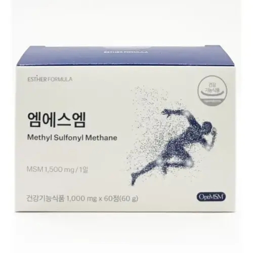 에스더포뮬러 <b>MSM</b> 엠에스엠 60정 여에스더