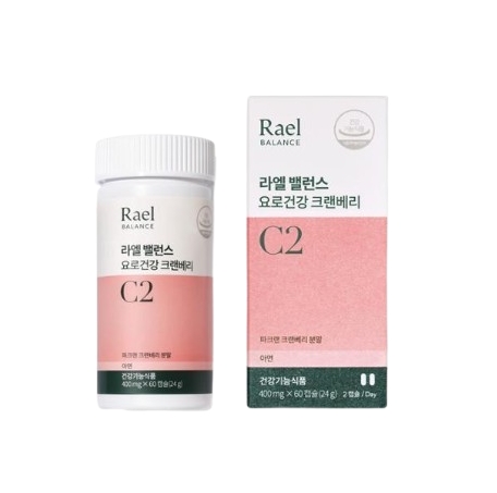 라엘 밸런스 요로건강 <b>크랜베리 400mg</b> x 60캡슐, 3개