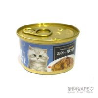 드림펫 프리미엄 골드 런치캔 치어 가다랑어 80g