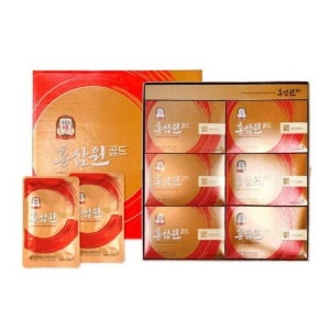 [나이스코디] 추석선물세트 정관장 홍삼원 골드 50ml x 30포 명절선물 쇼핑백_TC00960987