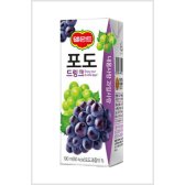 롯데칠성음료 델몬트 포도 드링크 190ml