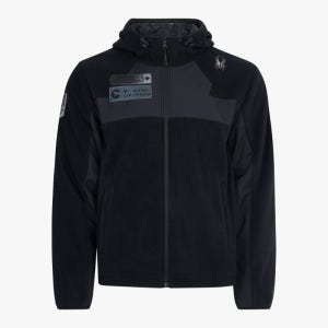 남성 패트롤 플리스 후드 집업,SPKWCNFT304MBLK