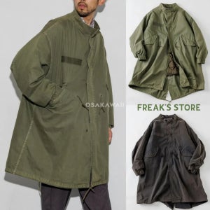25FW 프릭스스토어 페이드 M-65 M65 모즈 코트 라이너 세트 야상 자켓 개파카