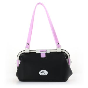 히지 히지 실리콘 수영가방 젤리박스 라벤더블랙 L