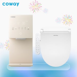 코웨이 미니 얼음정수기 프라임 비데 렌탈 방문관리 CHPI-7430N+BA36-B 6년약정