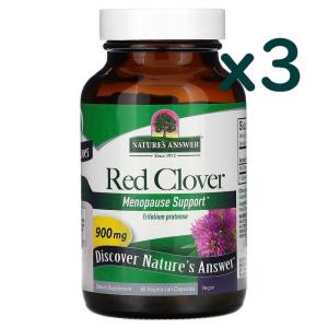 Natures Answer <b>레드클로버 추출물</b> 450mg 90캡슐 x3개