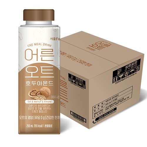서울F&B 어른오트 호두아몬드 성분 분석