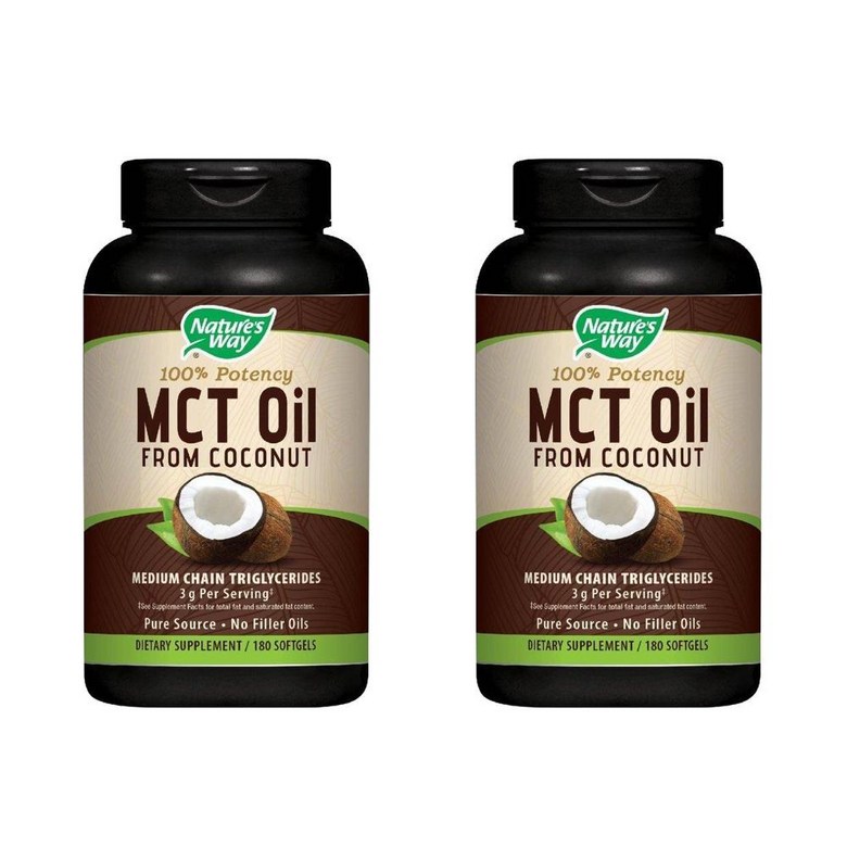 Nature’s Way 네이처스웨이 <b>MCT 오일</b> 180정  2개