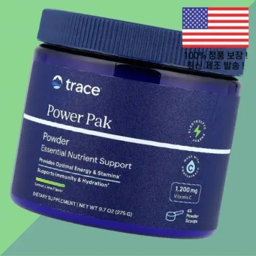 트레이스 <b>파워 팩 레몬 라임</b> 9.7온스 275g Trace Power Pak Lemon Lime 9.7oz