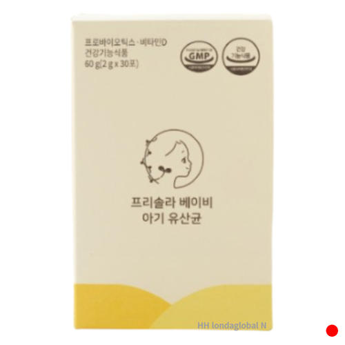 <b>프리솔라</b> 베이비 <b>아기</b> 유산균 포스트바이오틱스 30포