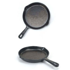 손잡이 스테이크 철판 무쇠팬 주물팬 43호 목판별도 무쇠주물팬 콘치즈판 감바스주물팬
