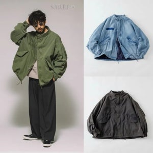 프릭스스토어 M65 숏 모즈코트 라이너 세트 페이디드 25FW 데님 프릭스 스토어 자켓