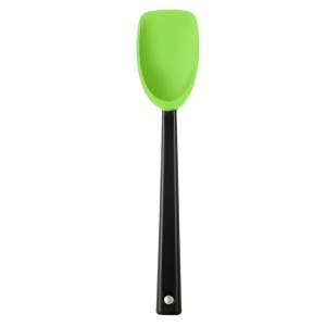 베베락 실리콘 조리 스푼 주걱 그린 주방스푼 뒤지개 조리도구 조리스푼 실리콘조리스푼